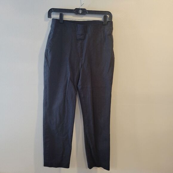 Spanx Women Black Ankle Cropped Pants Size Small - Picture 1 of 7